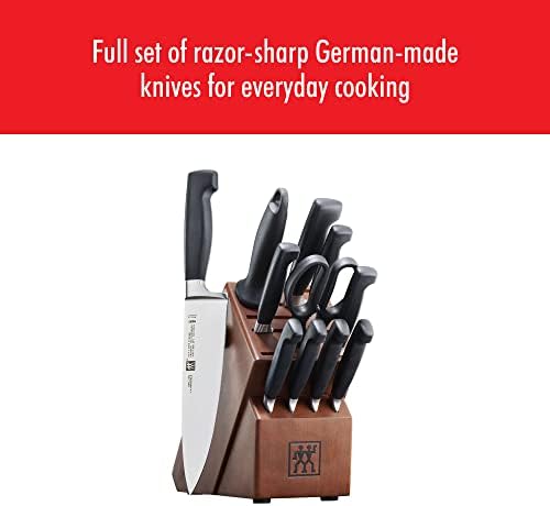 ZWILLING Four Star 12-pc Knife Block Set