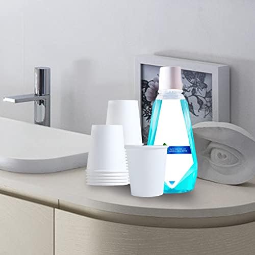 Lamosi 300 Pack 5 oz Paper Cups, Disposable Bathroom Cups, 5oz Paper