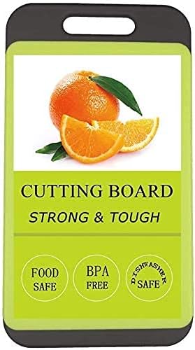 Mini Kitchen Cutting Board Mats, BPA-Free, Dishwasher Safe, Juice Grooves, Thicker Boards, Easy Grip Handle, Non Porous (1)