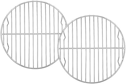 TeamFar Round Cooling Rack Set of 2, 9 Inch