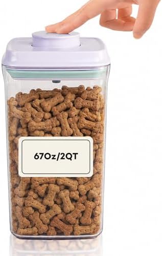 Bop Top Airtight Food Storage Containers | Pop-Top Lid | 8 Cups / 67 Oz