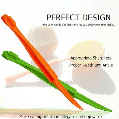 Orange Peeler Tools Citrus Peel Cutter Easy Fruit Vegetable Slicer Lemon Opener Remover Fruit Tool Kitchen Utensils Gadgets (2PCS Dual)
