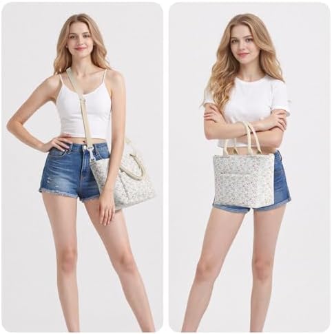 Lunch Bag for Women Adult Large Insulated Lunch Box Girl Cute Corduroy Lunch Tote Bags Reusable Leakproof Cooler Work Picnic