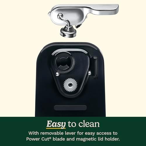 Cuisinart Electric Can Opener, One-Touch Operation, Nonslip Base, Black