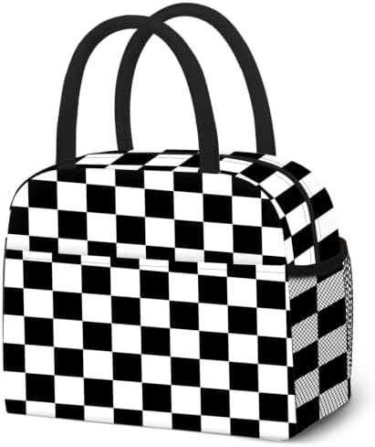 DALINDA Lunch Bag Lunch Box for Women Men, Insulated Lunch Bags Water-Resistant Cute Cooler Lunch Tote Bag, Reusable Large Capacity for Work Travel Picnic