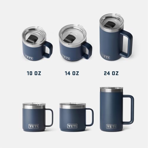 YETI Rambler 24 oz Ceramic Lined Stackable Mug, Black