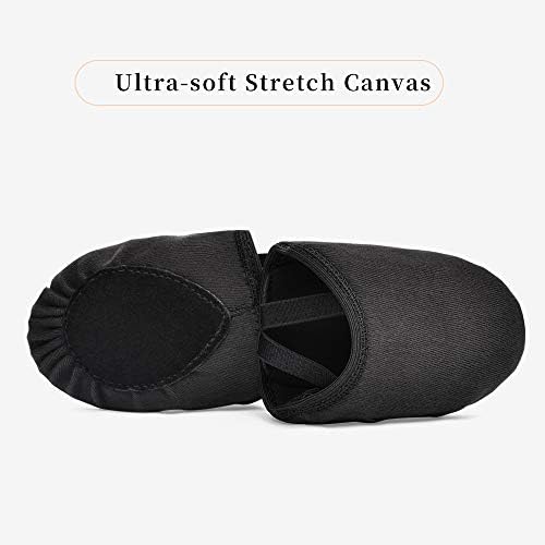 Stelle Half Soles Dance Shoes Women Canvas Lyrical Ballet Pirouette Turners