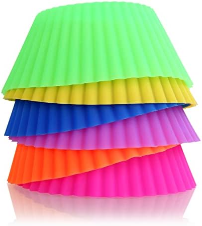 New Star Foodservice 44270 Reusable Silicone Baking Cups and Cupcake Liners, Set of 24 (Pack of 2)