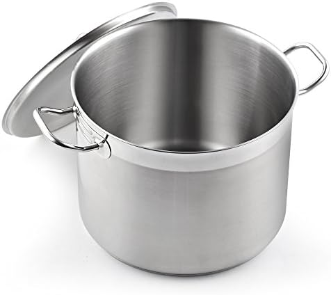 Cooks Standard Professional 20 Quart Stainless Steel Stock Pot with Lid
