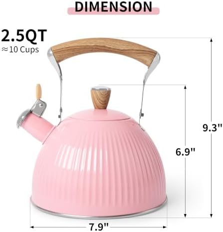 LONFFERY Tea Kettle for Stove Top