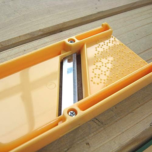 Nagao MSN-01 Tsubamesanjo Double-edged Mini Slicer, Orange, Made in Japan
