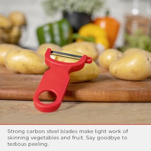Kuhn Rikon Original Swiss Peeler 3-Pack Red/Green/Yellow
