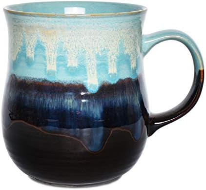 Bosmarlin Large Ceramic Coffee Mug, Big Tea Cup for Office and Home, 21 Oz, Dishwasher and Microwave Safe, 1 PCS