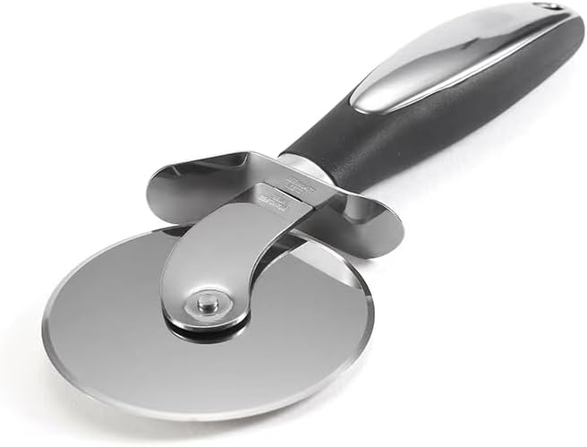 Pizza knife, pizza knife wheel, stainless steel, clean and crispy sliced pizza, and other foods that require pizza knife cutting