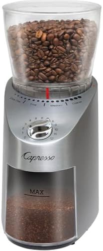 Capresso Infinity Plus Stainless Steel Conical Burr Grinder