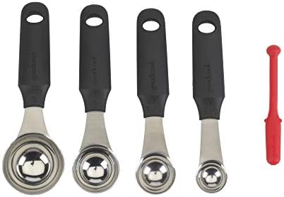 GoodCook Touch 4-Piece Stainless Steel Assorted Measuring Spoon Set