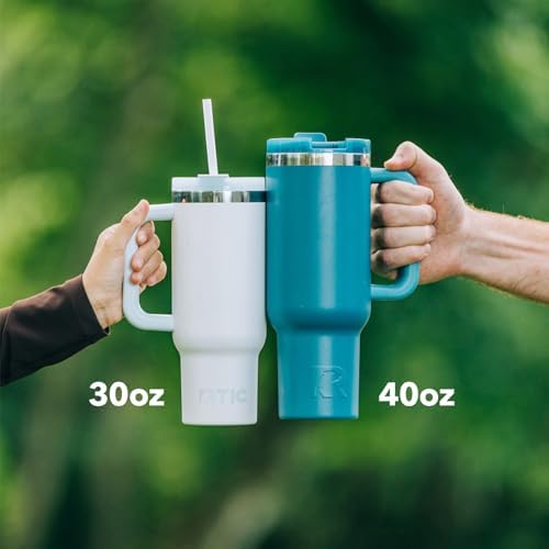 RTIC 40oz Road Trip Tumbler, Insulated, Ceramic Lined, Navy