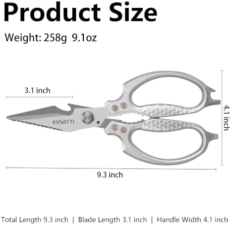 Kitchen Scissors for Food Meat Vegetables Cutting Sharp All Purpose