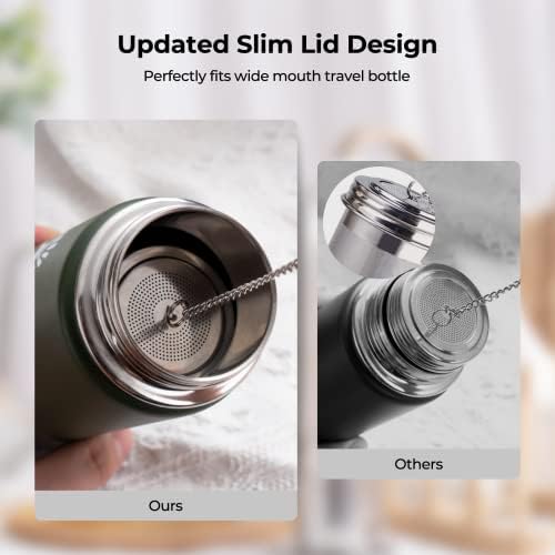 Reinmoson Stainless Steel Large Tea Infuser for Loose Leaf Tea & Spice Ball