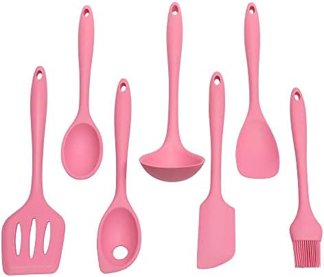 Chef Craft Premium Silicone Cooking Ladle, 11.25 inch, Pink