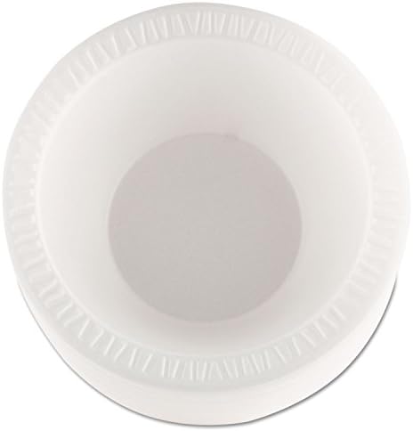 Dart 12BWWCR Concorde Foam Bowl, 10 12oz, White, 125 per Pack (Case of 8 Packs)