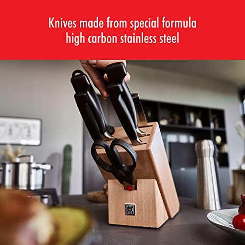 ZWILLING Four Star Anniversary 8-pc Knife Block Set