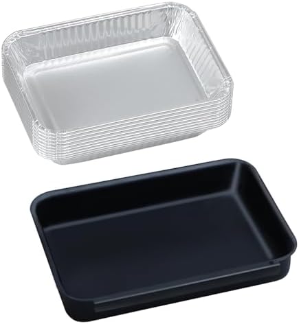 GARNETIN Grease Catch Pan for Weber Spirit & Genesis II Grills with Liners
