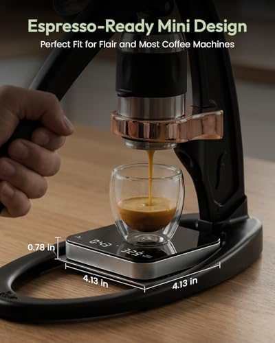 Maestri House S2 Espresso Coffee Scale with Timer 0.1g Precision Shot Scale