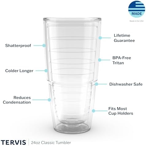 Tervis 24oz Tritan Tumbler | Tabletop Collection, Red
