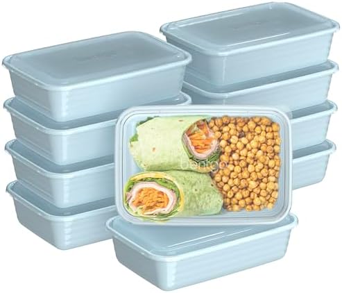 Bentgo Prep Meal Prep Containers with Lids, 20 Piece, PFAS & BPA-Free