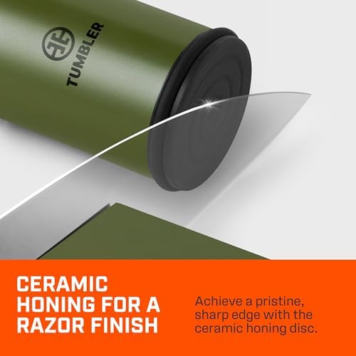 TUMBLER Pro Rolling Knife Sharpener™ (Green)