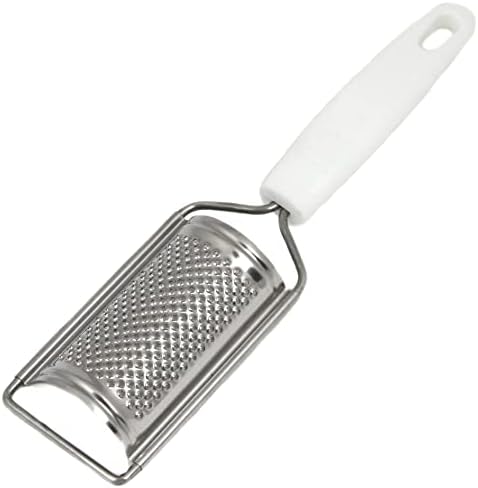 Chef Craft Select Stainless Steel Curved Fine Grater/Zester, 9.75 Inches in length, White
