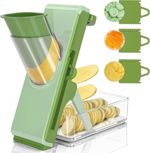 Mandoline Slicer for Kitch,Bigger Size,Adjustable Vegetable Slicer