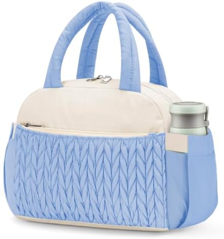 Coobiiya Lunch Box Lunch Bag for Women Men,Reusable Cute Lunch Pail bag,Leakproof,Insulated LunchBox Tote Compact 10L, Cooler Lunch Container for Work Travel Office
