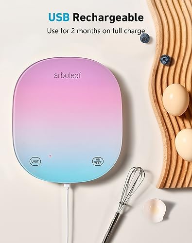 Arboleaf Smart Food Kitchen Scale, Food Scale with Nutritional Calculator
