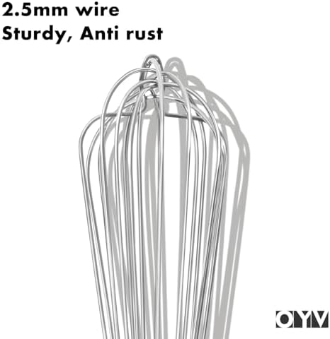 OYV 18/10 Stainless Steel Large Whisk, 17-Inch Heavy-Duty Kitchen Whisk