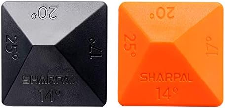SHARPAL 196N Angle Pyramid Guide 4 Universal Angles 14° 17° 20° 25°, 2-Pack