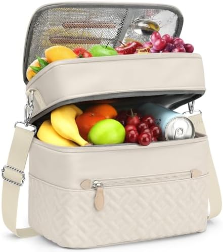 Capolo Lunch Bag for Women Men Insulated Lunch Tote Leakproof Lunchbox Bags