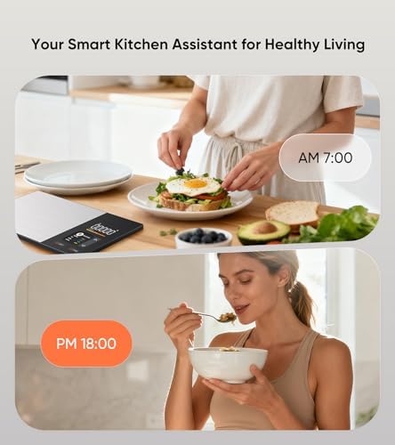 Food Scale with Nutritional Calculator, TFT Display, Track 23 Nutrients