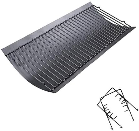 27" Ash Pan for Char-Griller 1224 1324 2121 2222 2727 2828 2929, Char Griller Replacement Parts Charcoal Tray for Grill, Chargriller Parts Replacement Fire Grate Hanger, Fits Char-Broil 17302056