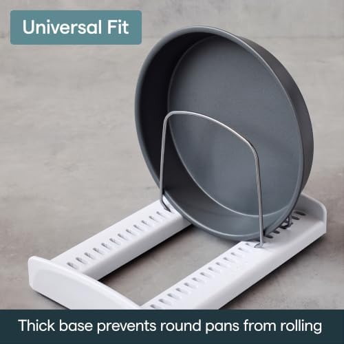 YouCopia StoreMore Bakeware Rack, Adjustable Dividers, Baking Pan Organizer