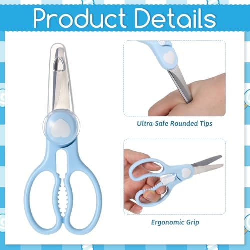 YUXIANLB Kitchen Shears with Protective Sheath, Stainless Steel 6.5 Inch