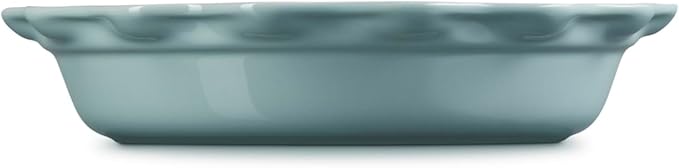 Le Creuset Stoneware Pie Dish, 9", Sea Salt