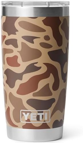 YETI Rambler 20 oz Stainless Steel Vacuum Insulated Tumbler w/MagSlider Lid