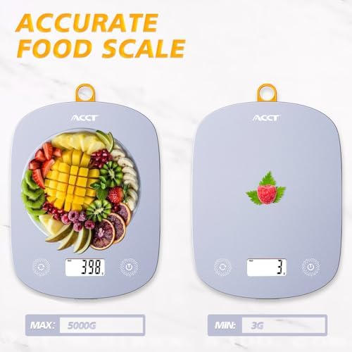 Digital Food Scale 11 lbs / 0.1 oz, Digital Kitchen Scale