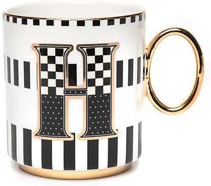 MACKENZIE-CHILDS My Mug, Decorative Ceramic Coffee Mug with Handle, H