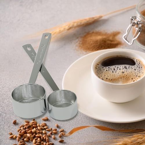 1PCS Long Handle Coffee Scoop, 2Tbsp(30ml) Measuring Spoon