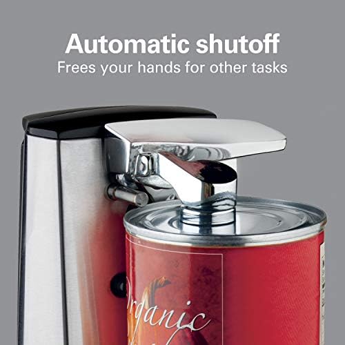 Hamilton Beach Extra-Tall Electric Can Opener Knife Sharpener
