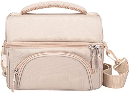 Bentgo Deluxe Insulated Lunch Bag with Adjustable Strap & Outer Pocket
