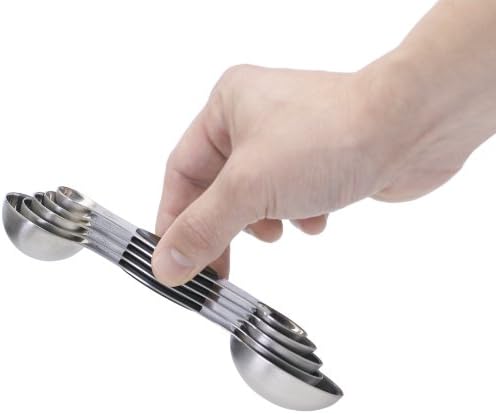 PrepWorks 5pc Measuring Spoons Set – Stainless Steel, Accurate Measurements for Cooking and Baking, Easy-to-Read, BPA-Free